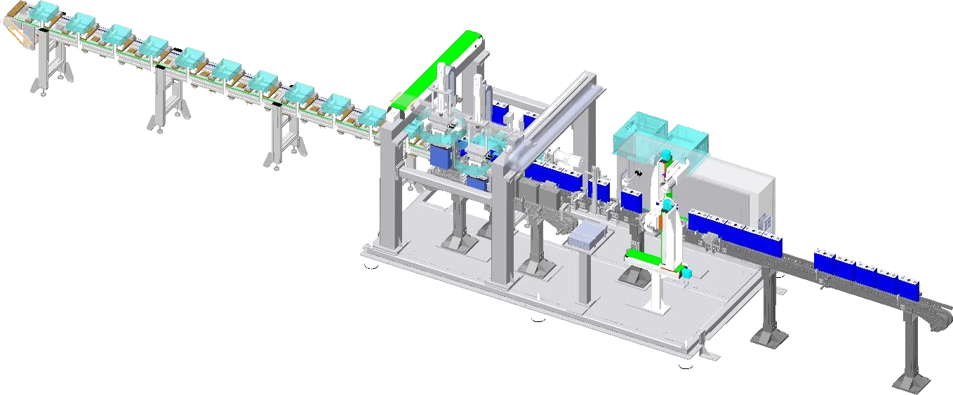 Cell Scanning, Testing & Sorting Machine