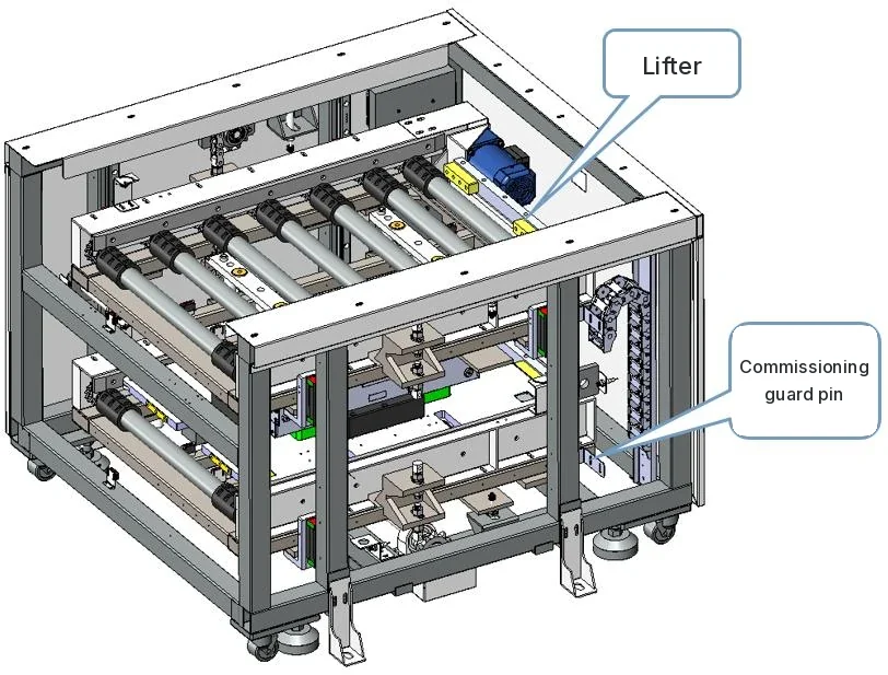 Module Double-Speed Chain Conveyor detail