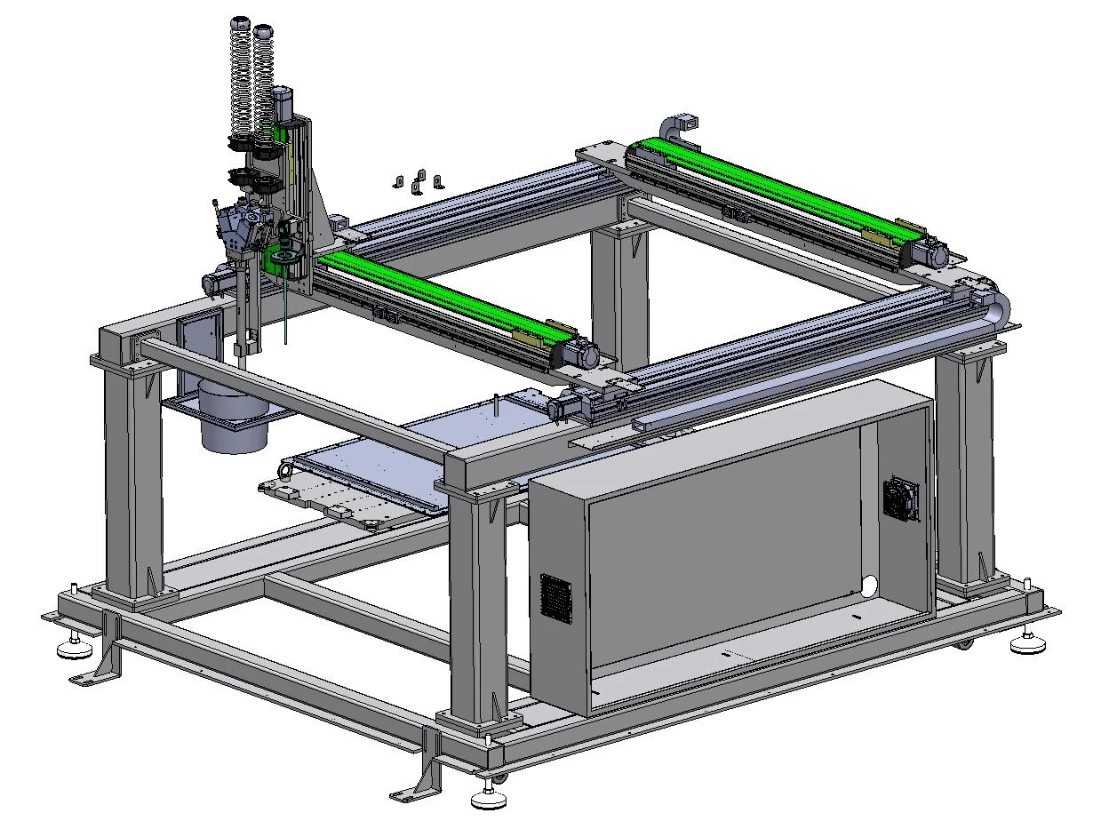 Lower-Housing Thermal Adhesive Dispenser detail