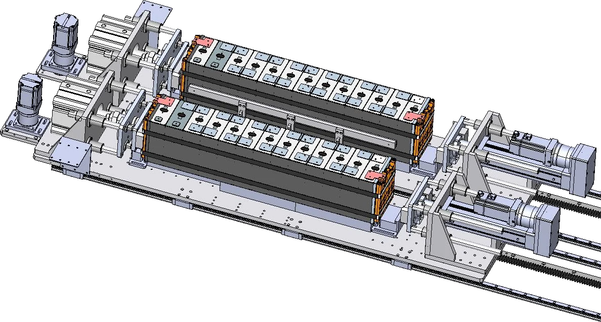 Module Stacking & Pressing Station detail
