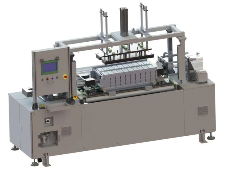 Module Stacking & Pressing Station