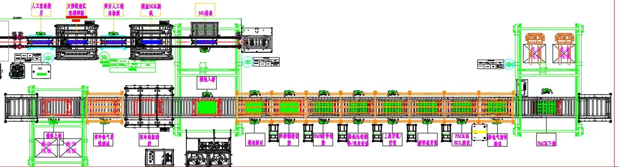 PACK Assembly & Test layout