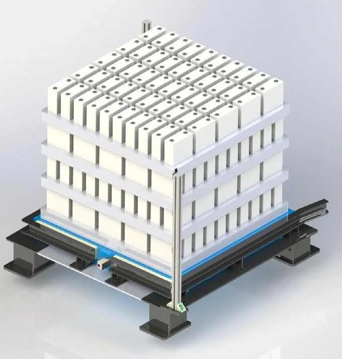 Robotic Cell Depalletizing Station detail